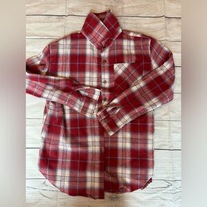 NWOT Pink Lily Flannel